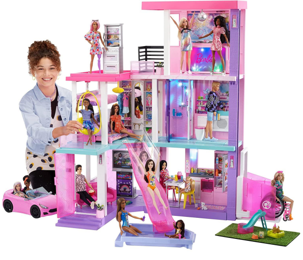 Barbie DreamHouse® Deluxe Domek 60 rocznica + 2 lalki - 1051669 - zdjęcie 2